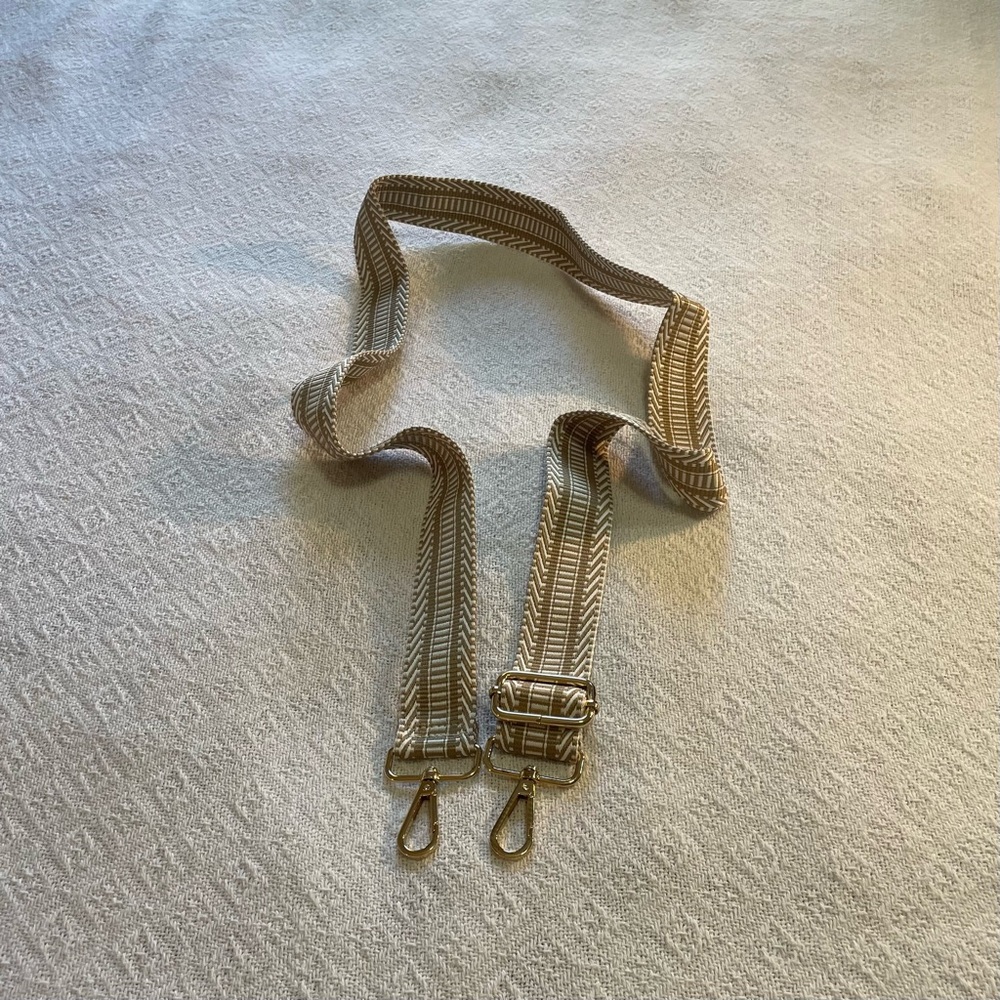 Stylish Beige‎ Bag Replacement Strap NWT